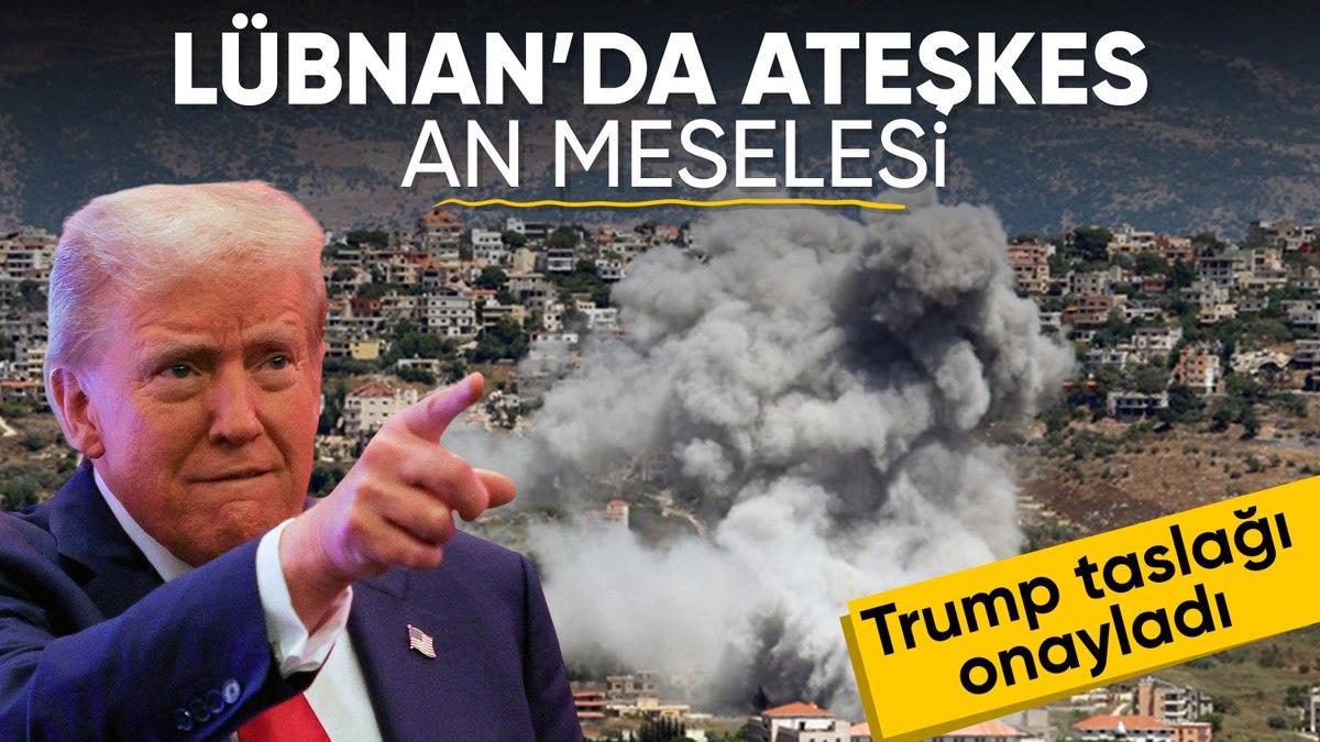 Donald Trump, barış için harekete geçti: Lübnan’da ateşkese yeşil ışık