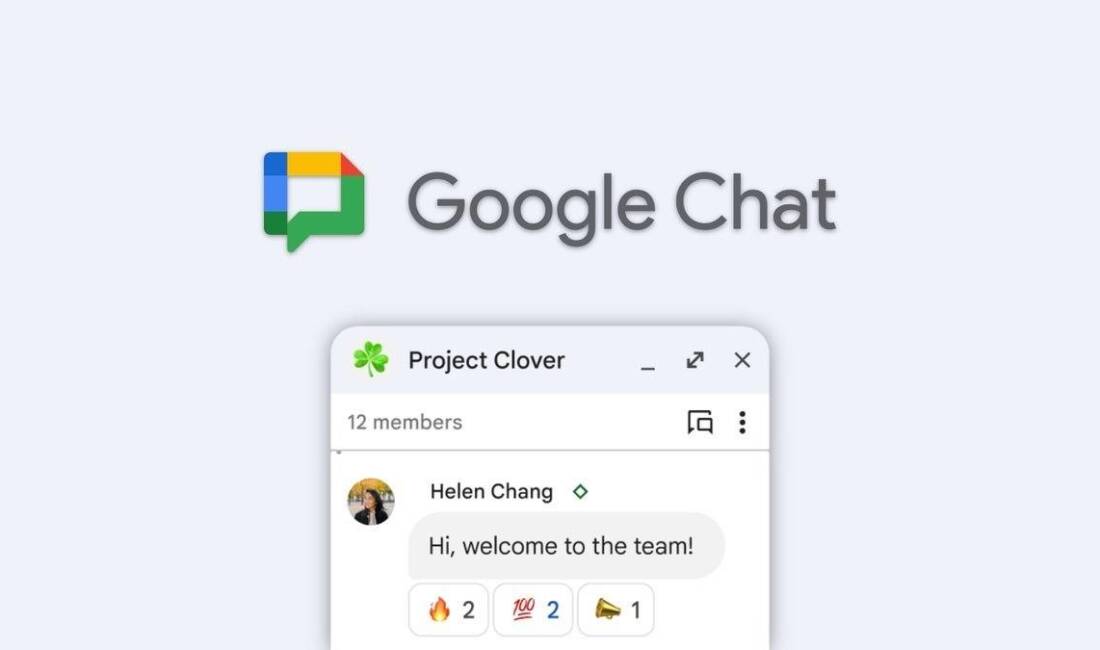 Google Chat sesli mesajlaşma özelliği Android, iOS ve web’deki ücretsiz Gmail hesaplarına sunuluyor