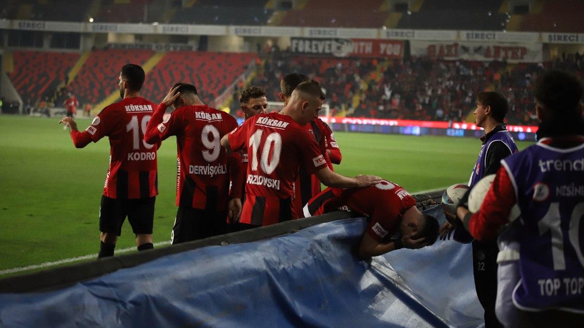 Göztepe, deplasmanda Gaziantep FK’ya mağlup oldu