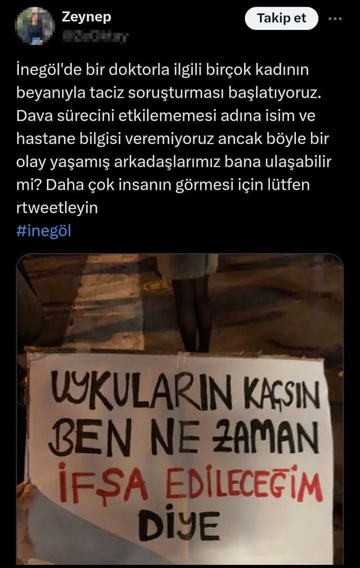 İnegöl’de Cildiye Doktoru Taciz İddiasıyla Tutuklandı