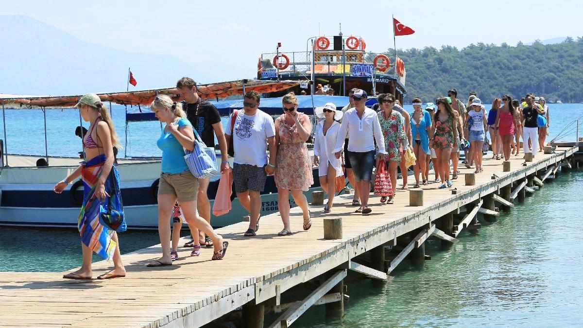 Muğla, 10 ayda turist sayısında rekor kırdı