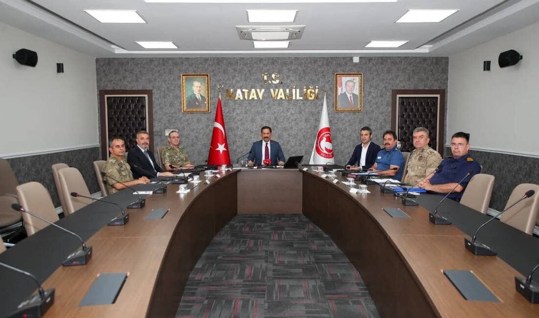 Hatay Valisi Mustafa Masatlı Başkanlığında Yapıldı   Hüseyin ZORKUN –