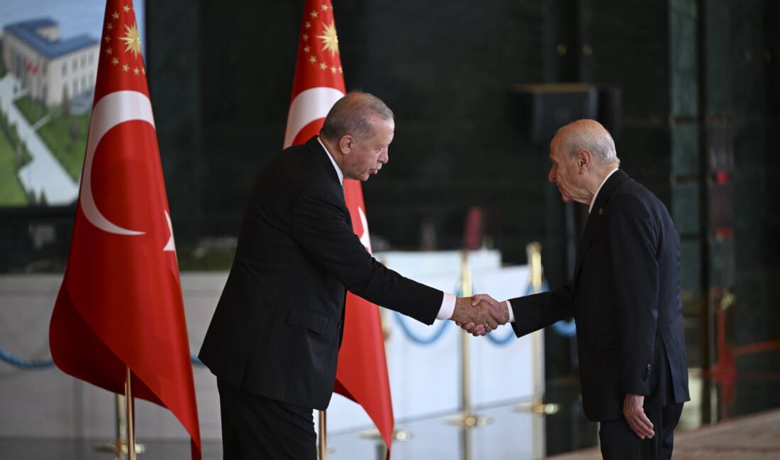 ANKARA/TEKHA Milliyetçi Hareket Partisi (MHP) Genel Başkanı Devlet Bahçeli, Cumhurbaşkanlığı