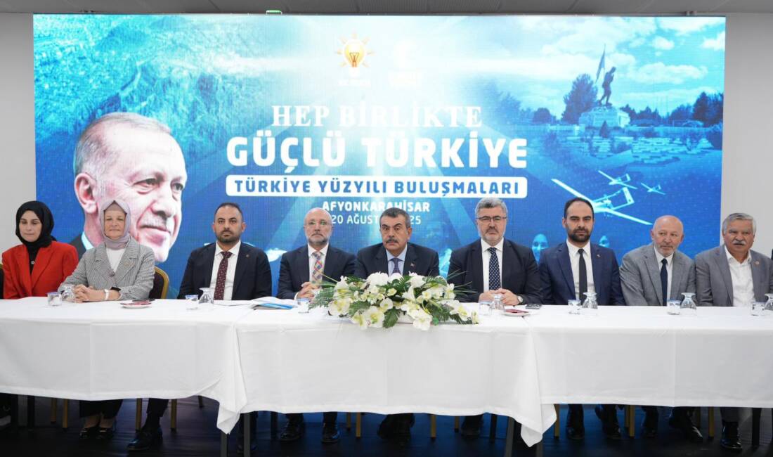 ANKARA / TEKHA Milli Eğitim Bakanı Yusuf Tekin, “Terörsüz Türkiye”