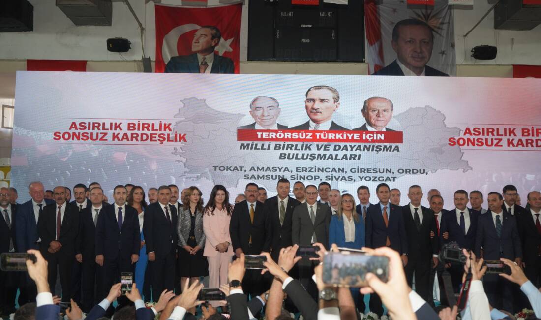 SÜMEYYENUR ALP – TEKHA MHP’den Tokat’ta “Terörsüz Türkiye” Mesajı Milliyetçi