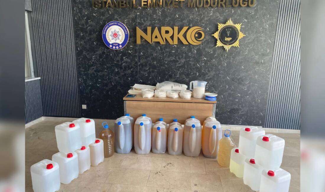 İstanbul/TEKHA İçişleri Bakanı Ali Yerlikaya, İstanbul’un Esenyurt ilçesinde düzenlenen uyuşturucu