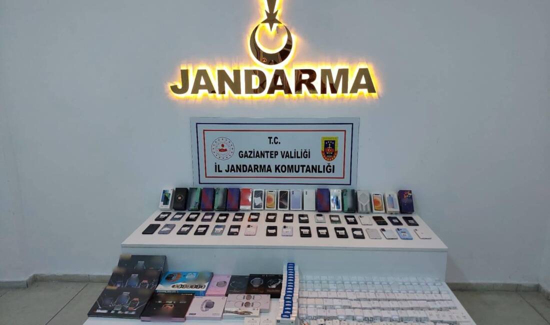 GAZİANTEP / TEKHA Gaziantep İl Jandarma Komutanlığı, kaçakçılıkla mücadele çalışmalarını