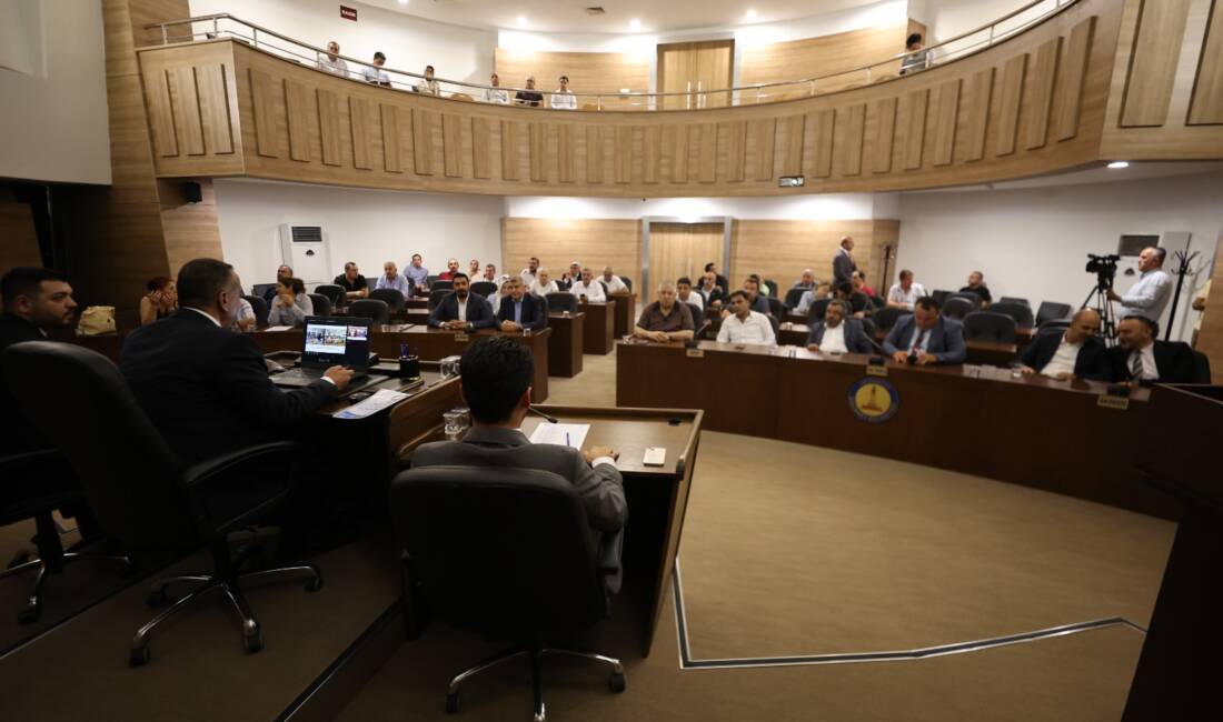 BERK TÜRKELİ-ŞAHİNBEY/TEKHA Şahinbey Belediye Meclisi’nin Ağustos ayı ilk oturumu Belediye