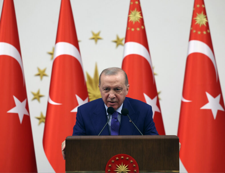 ANKARA / TEKHA CUMHURBAŞKANI Recep Tayyip Erdoğan, Türkiye Cumhuriyeti’nin 8.