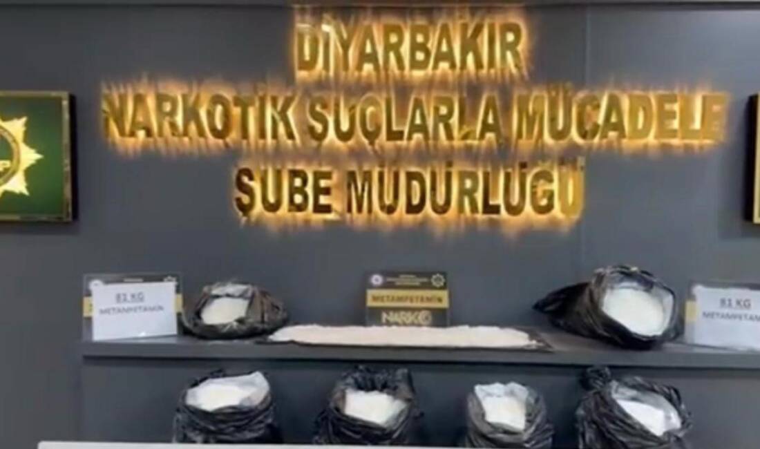 DİYARBAKIR / TEKHA Diyarbakır’da polis ekiplerince uygulama noktasında durdurulan bir