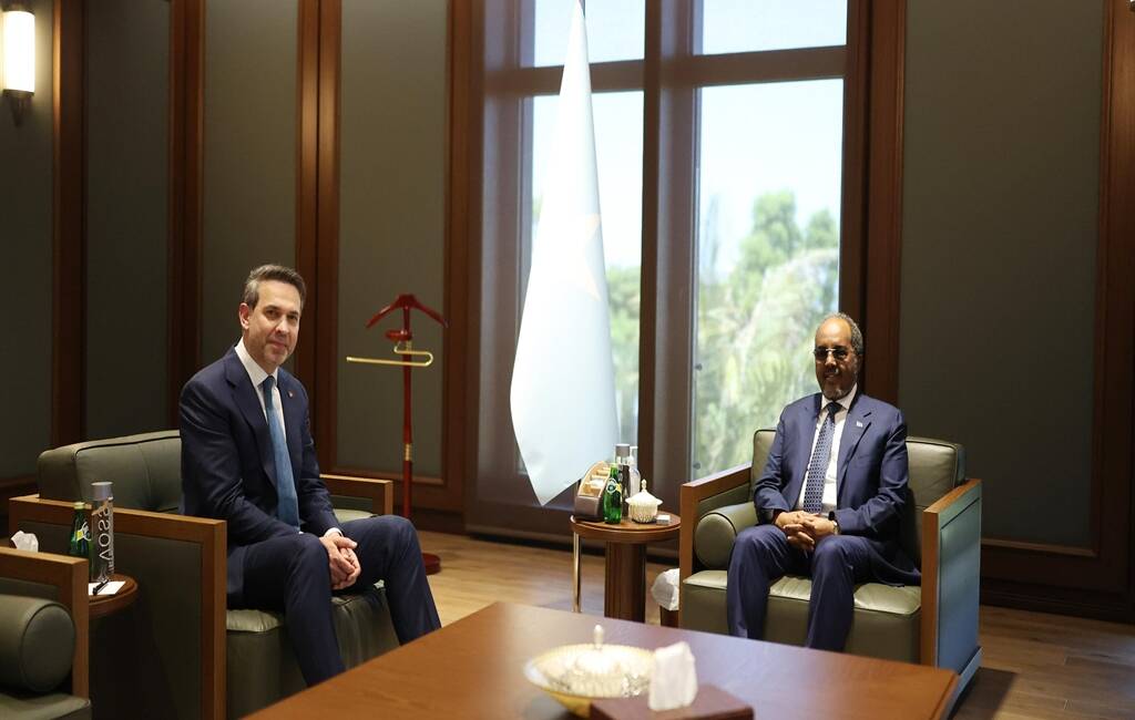 SOMALİ / TEKHA Enerji ve Tabii Kaynaklar Bakanı Alparslan Bayraktar,