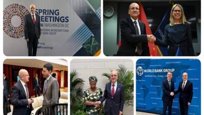 Hazine ve Maliye Bakanı Mehmet Şimşek, IMF-Dünya Bankası Bahar Toplantıları