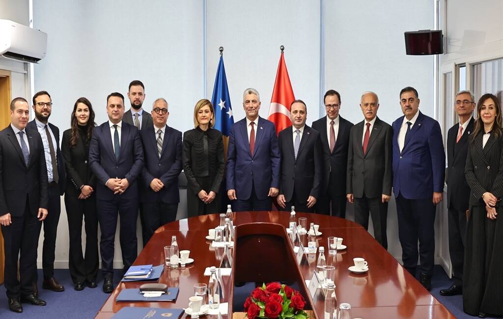 KOSOVA / TEKHA Ticaret Bakanı Ömer Bolat, resmi temaslarda bulunmak