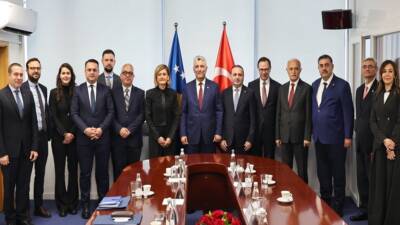 KOSOVA / TEKHA Ticaret Bakanı Ömer Bolat, resmi temaslarda bulunmak