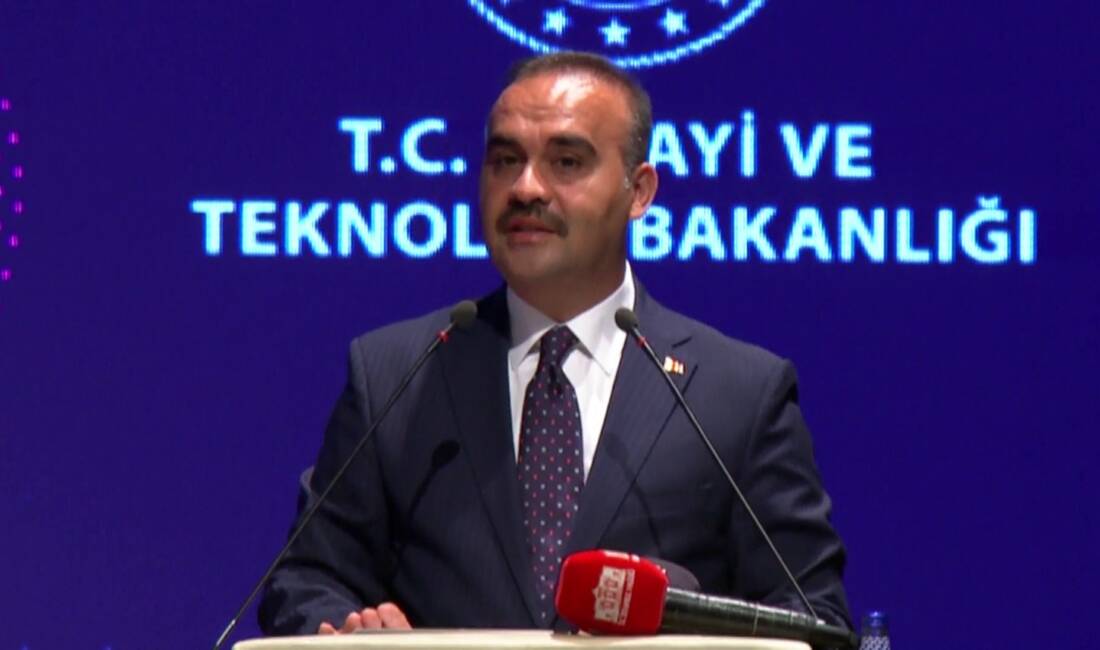 ANKARA / TEKHA Sanayi ve Teknoloji Bakanı Mehmet Fatih Kacır,