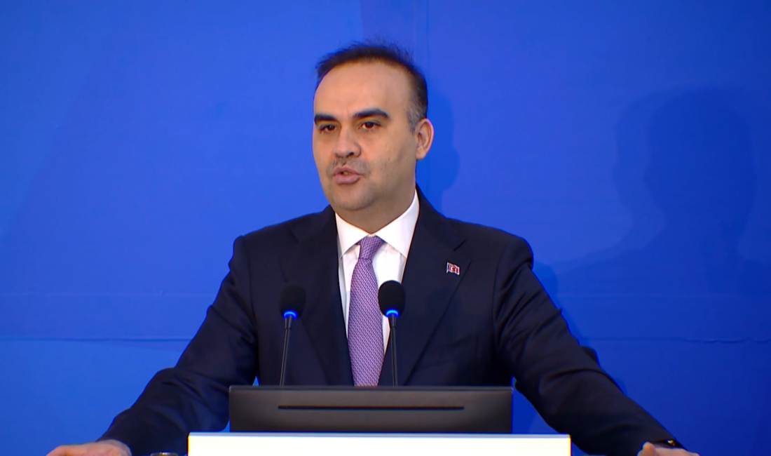 ANKARA / TEKHA Sanayi ve Teknoloji Bakanı Mehmet Fatih Kacır,