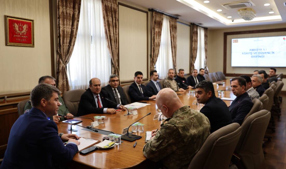 AMASYA / TEKHA Amasya’da huzur ve güven ortamının devamlılığını sağlamak