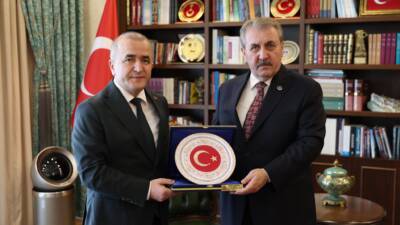 Büyük Birlik Partisi (BBP) Genel Başkanı Mustafa Destici, Elazığ’daki temasları