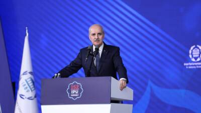 Türkiye Büyük Millet Meclisi (TBMM) Başkanı Numan Kurtulmuş, TBMM’nin ev