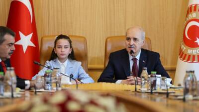 ANKARA / TEKHA TBMM Başkanı Numan Kurtulmuş, 23 Nisan Ulusal