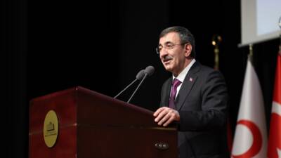 ANKARA / TEKHA Cumhurbaşkanı Yardımcısı Cevdet Yılmaz, ATO Congresium’da düzenlenen