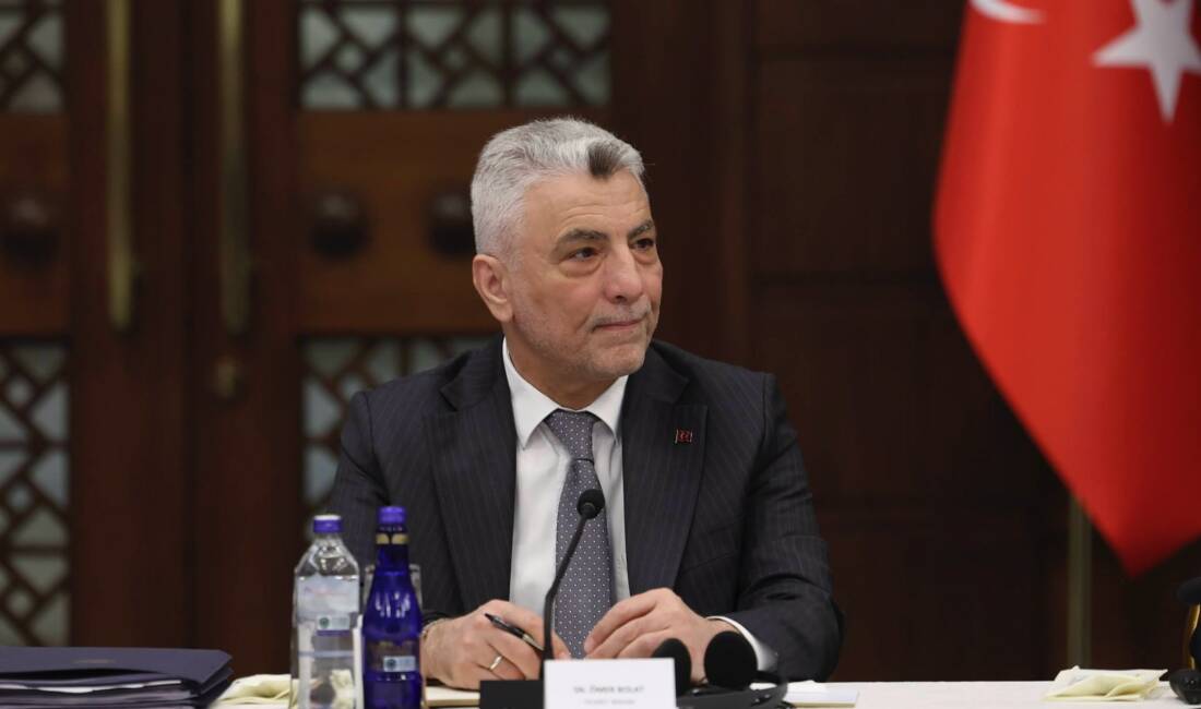 ANKARA / TEKHA Ticaret Bakanı Ömer Bolat, Cumhurbaşkanı Yardımcısı Cevdet