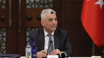 ANKARA / TEKHA Ticaret Bakanı Ömer Bolat, Cumhurbaşkanı Yardımcısı Cevdet