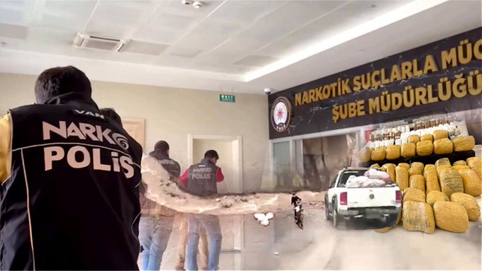 VAN / TEKHA İçişleri Bakanlığı, Van’da uyuşturucu madde ticaretine yönelik