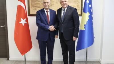 KOSOVA / TEKHA Ticaret Bakanı Ömer Bolat, resmi temaslarda bulunmak