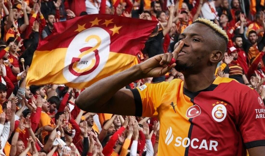 Galatasaraylı Yıldız Osimhen Derbi Öncesi Kararlılığını Bildirdi Sakatlığı nedeniyle bir