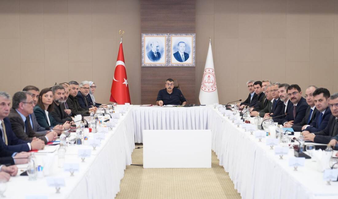 ANKARA / TEKHA Millî Eğitim Bakanı Yusuf Tekin, bakan yardımcıları ve