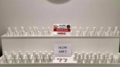 YALOVA / TEKHA Yalova İl Emniyet Müdürlüğü ekiplerince uyuşturucu sevkiyatı