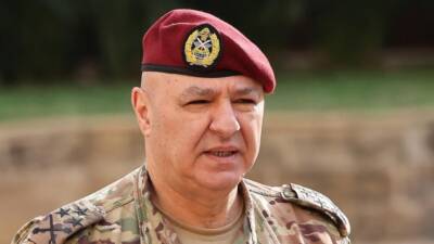 LÜBNAN / TEKHA Lübnan Cumhurbaşkanı Joseph Avn, İsrail ordusunun Lübnan’ın