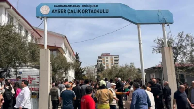 KAHRAMANMARAŞ / TEKHA Kahramanmaraş’ın Onikişubat ilçesinde bulunan Ayser Çalık Ortaokulu’nda