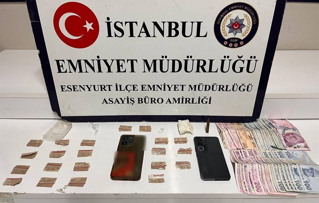 İSTANBUL / TEKHA Esenyurt’ta uyuşturucu madde ticareti yaptığı tespit edilen