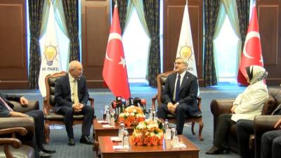 Ankara’da Kurban Bayramı’nın ikinci gününde siyasi partiler arasında geleneksel bayramlaşma