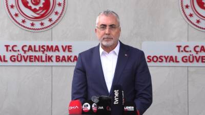 ANKARA / TEKHA Çalışma ve Sosyal Güvenlik Bakanı Vedat Işıkhan,