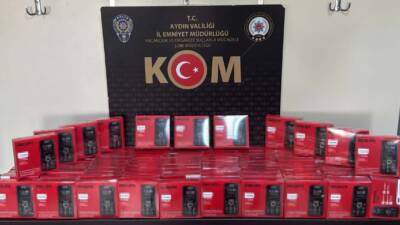 AYDIN / TEKHA Aydın’ın Efeler ilçesinde, polisin bir iş yerine