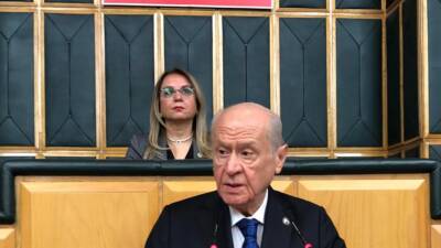 ANKARA / TEKHA MHP Genel Başkanı Devlet Bahçeli, Trendyol Süper