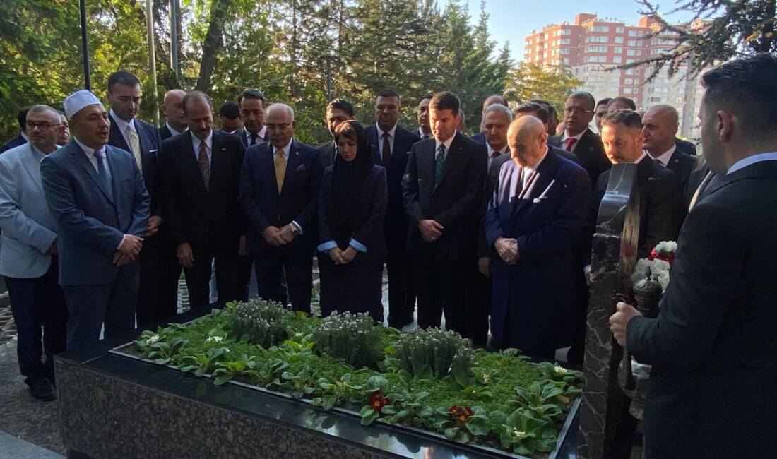 ANKARA / TEKHA MHP Genel Başkanı Devlet Bahçeli, partisinin kurucu