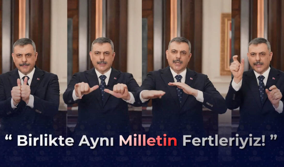 ANKARA / TEKHA İçişleri Bakanı Mustafa Çiftçi, 10-16 Mayıs Engelliler