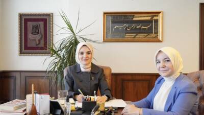 ANKARA / TEKHA Aile ve Sosyal Hizmetler Bakanı Mahinur Özdemir