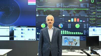 ANKARA / TEKHA Ulaştırma ve Altyapı Bakanı Abdulkadir Uraloğlu, elektronik