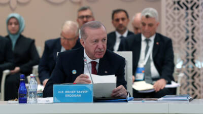 KAZAKİSTAN / TEKHA Cumhurbaşkanı Recep Tayyip Erdoğan, Kazakistan’ın Türkistan şehrinde