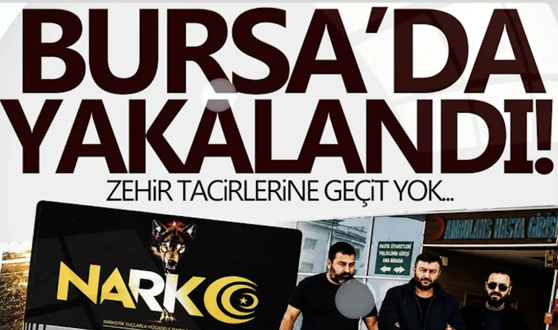 Burak BİROL – BURSA/TEKHA Bursa’nın İnegöl ilçesinde narkotik ekiplerinin gerçekleştirdiği