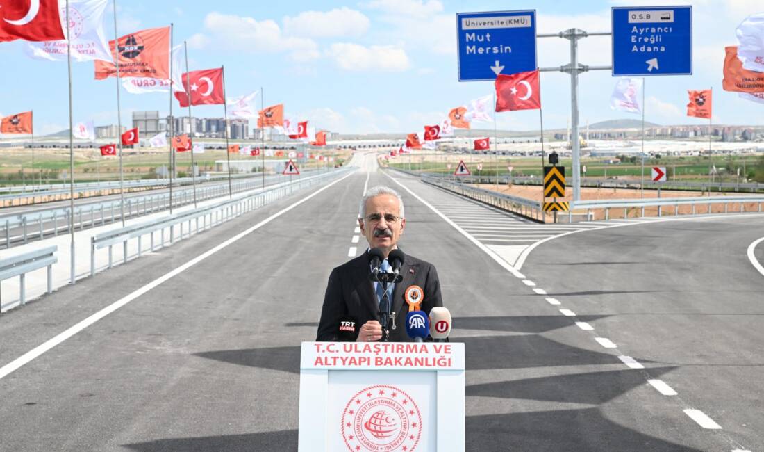 KARAMAN / TEKHA Ulaştırma ve Altyapı Bakanı Abdulkadir Uraloğlu, Karaman