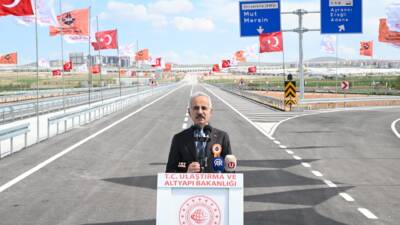 KARAMAN / TEKHA Ulaştırma ve Altyapı Bakanı Abdulkadir Uraloğlu, Karaman