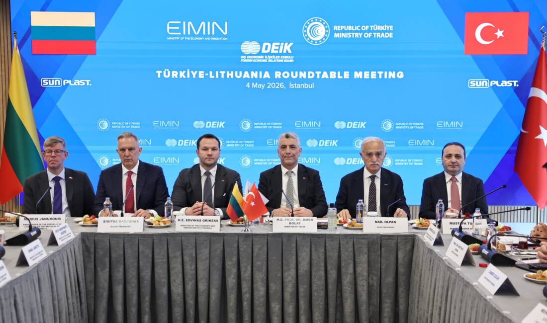 İSTANBUL / TEKHA Türkiye-Litvanya Yuvarlak Masa Toplantısı’nda önemli açıklamalarda bulunan