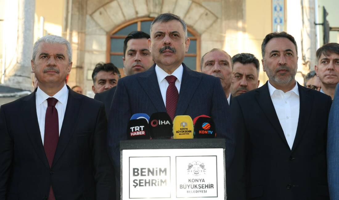KONYA / TEKHA İÇİŞLERİ Bakanı Mustafa Çiftçi, “Cenabıhak kıyamete kadar