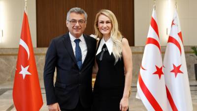 KKTC / TEKHA KUZEY Kıbrıs Türk Cumhuriyeti Cumhurbaşkanı Tufan Erhürman